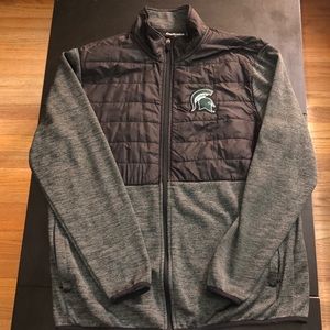 Michigan State Spartans Men’s Captivating Apparel Medium Full-Zip